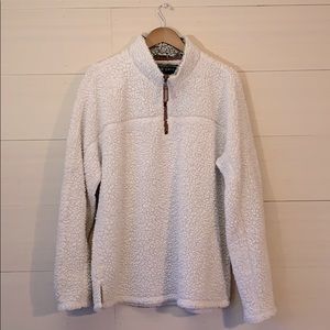 True Grit white sherpa